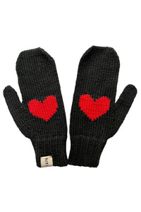 Heart Mittens