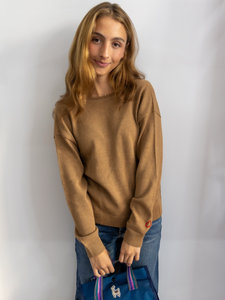 Alpaca Basic V neck sweater