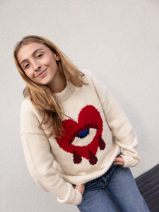 Eye and Heart Sweater Sophia