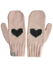 Heart Mittens