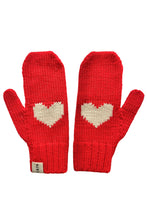 Load image into Gallery viewer, Heart Mittens
