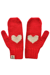 Heart Mittens